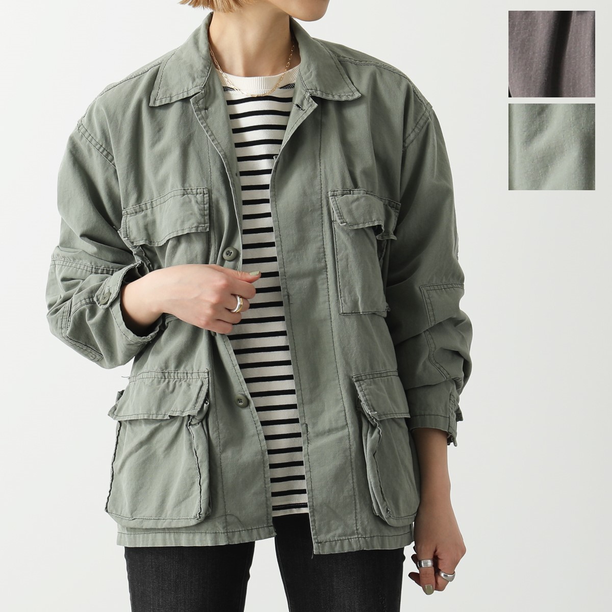 ROTHCO ロスコ ミリタリージャケット BDSH OZONE レディース ミリタリーシャツ BDUシャツ コート カラー2色