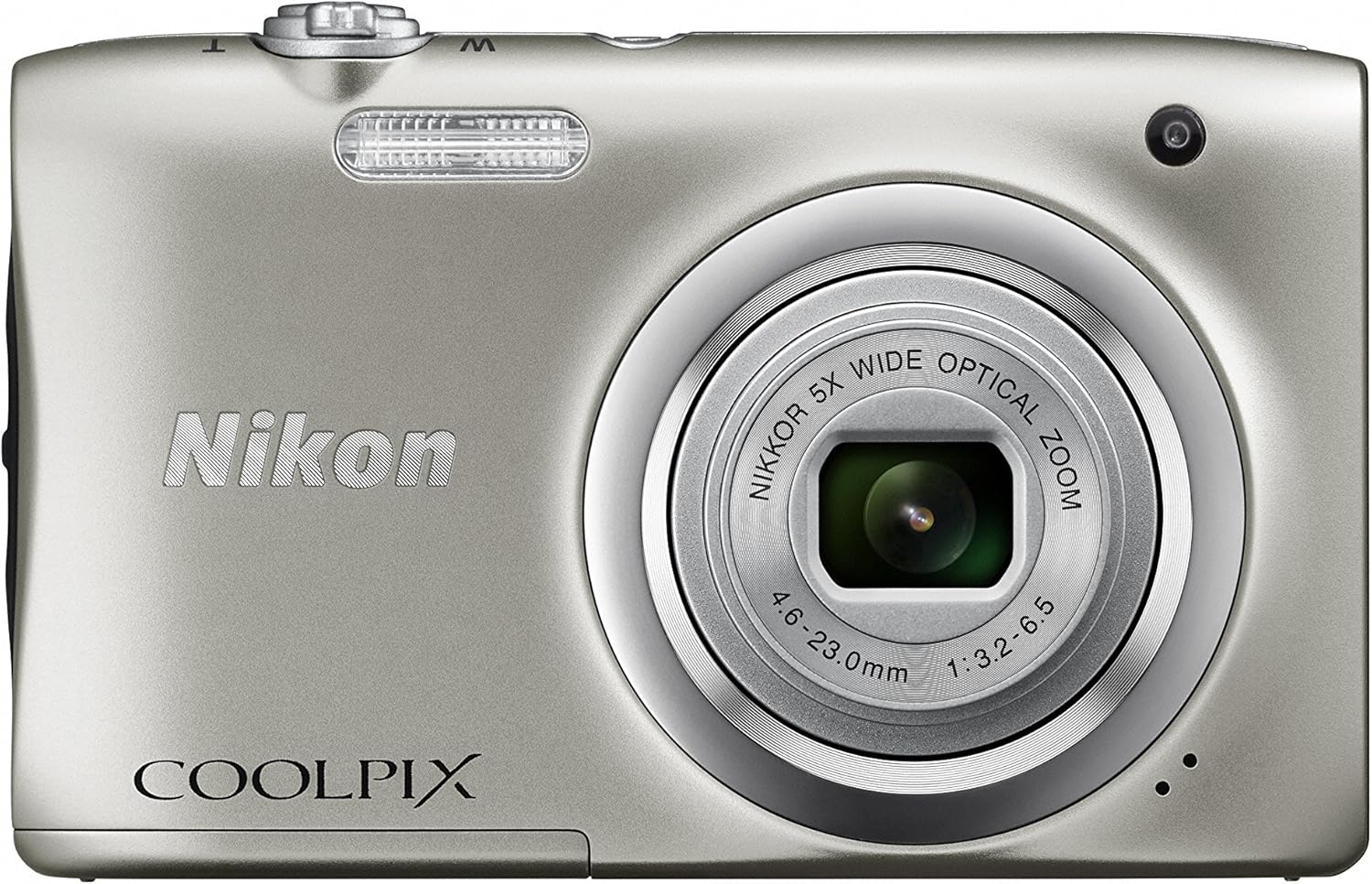デジタルカメラ COOLPIX A100 光学5倍 2005万画素 シルバー A100SL