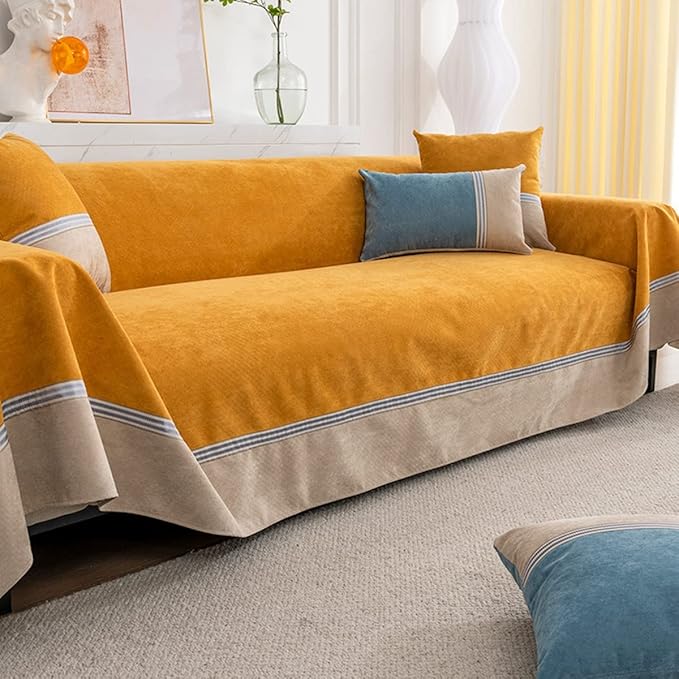 ソファーカバー 肘掛け付き シングルシート ダブルシート 三人掛け 肘掛け付き ソファークッション ソファーカバー ペットの傷防止 クッションソファー 滑り止め 洗える 防水 防塵 無地 厚さ200*