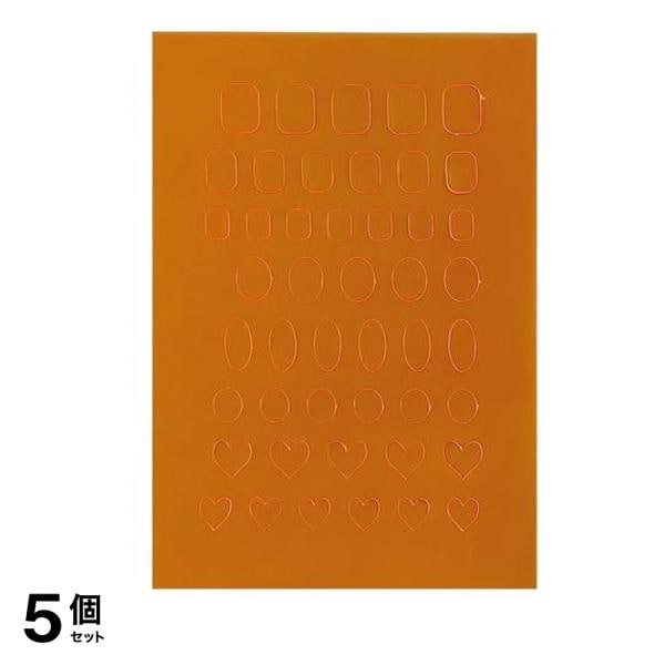 ICEGEL アイスジェルネイル アイスパッチ IP07 アンバー 1シート入 5個セット