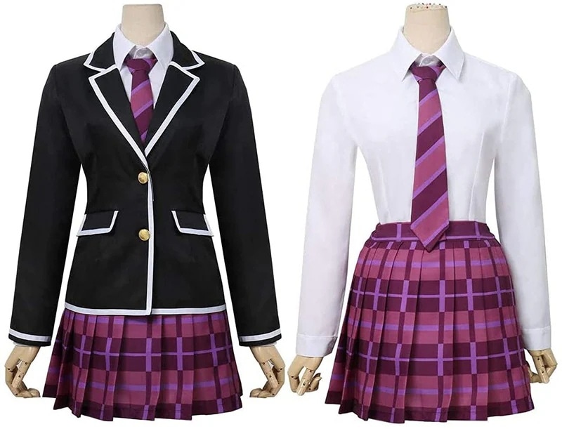 羽丘女子学園中等部 冬制服 宇田川あこ 美竹 蘭 風 コスプレ衣装 仮装 女子制服