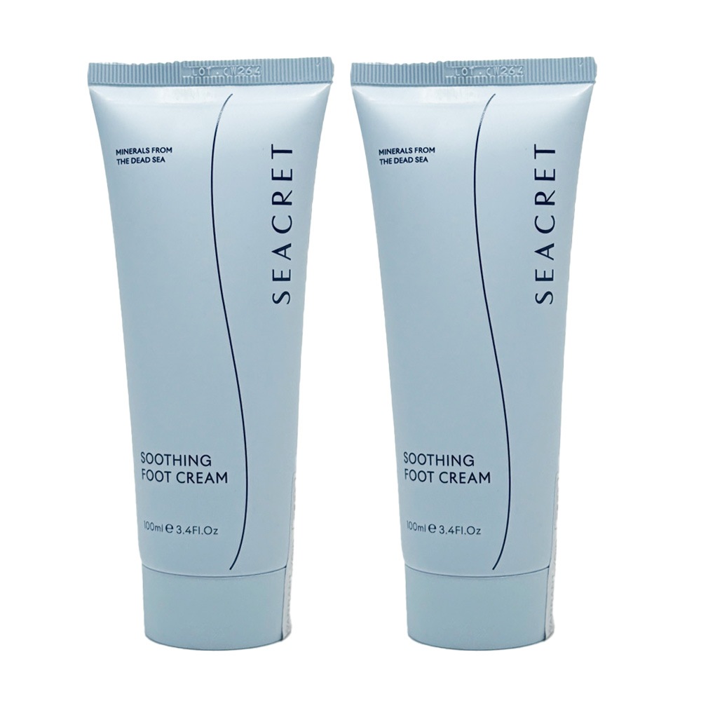 SEACRET スージング フットクリーム 100ml X 2つ