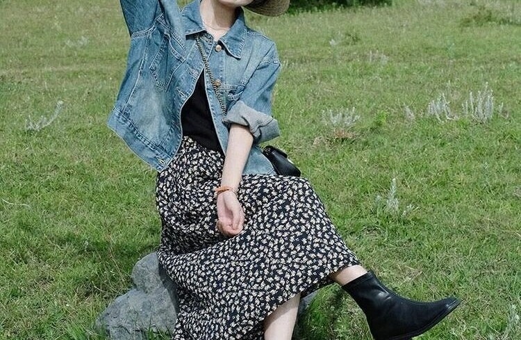 ファッション テーラードジャケット 早春服2025新作ショートセクションブルーデニムジャケットレディース春秋モデル