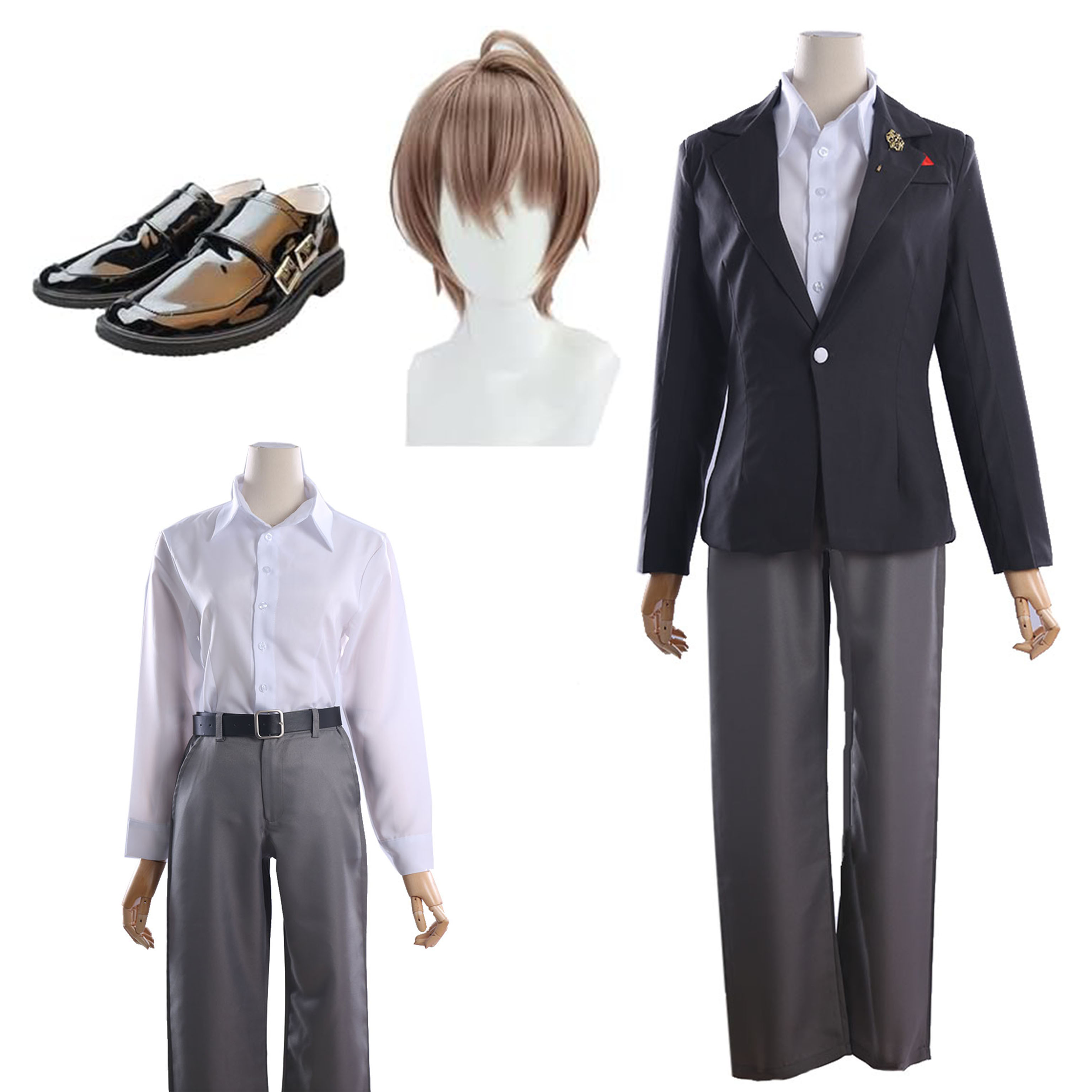 【全シリーズ発売中】 【値引き中】靴 ウィッグ コスプレ衣装 文学際 学園祭 大人 撮影 制服 かがみはやと 衣装 コスプレ 加賀美ハヤト にじさんじ コスプレ衣装 加賀美ハヤト 実物撮影 13,655円