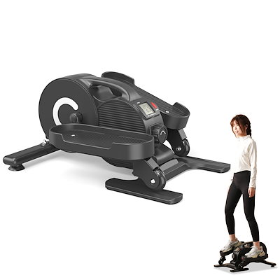 電動 ミニフィットネスバイク/エクササイズバイク 電動ミニフィットネスバイク エアロバイク 静音設計 速度5段階調整