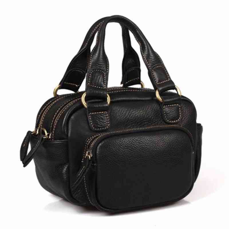 ハンドバッグ レディース 財布 おしゃれ トート ブランド 春 ミニ カジュアル 本革 レザー革 ミニショルダーバッグ ワンマイルバッグ ミニトートバッグ 小さめ 軽い 黒 ショルダーバッグ 人気 冬