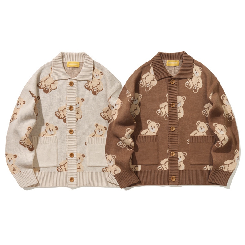 [STAYC ジェイ 着用] Teddy Bear Cardigan 韓国 アイドル K-POP