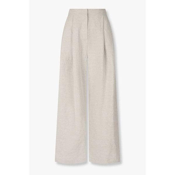 リネンバック バンディング ロング ワイド パンツ 9196231012017