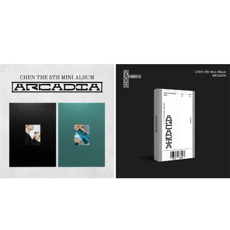 [MEGA] [3種セット] (PB+KIWEE Ver.) CHEN The 5th Mini Album [Arcadia]