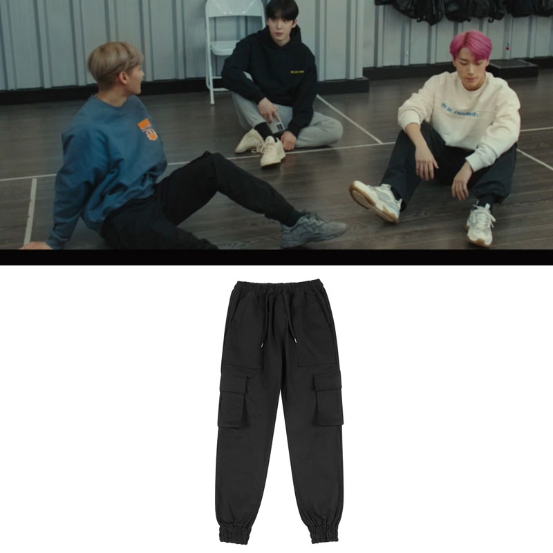 AT THE MOMENT atm19wb001bk ateez 着用 パンツ