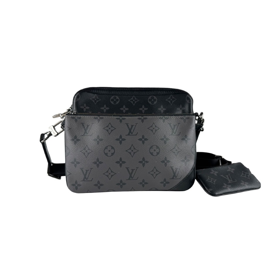ルイ ヴィトン LOUIS VUITTON ショルダーバッグ モノグラム エクリプス リバース トリオ/モノグラム エクリプス リバース ブラック/グレー メンズ M69443 z9941