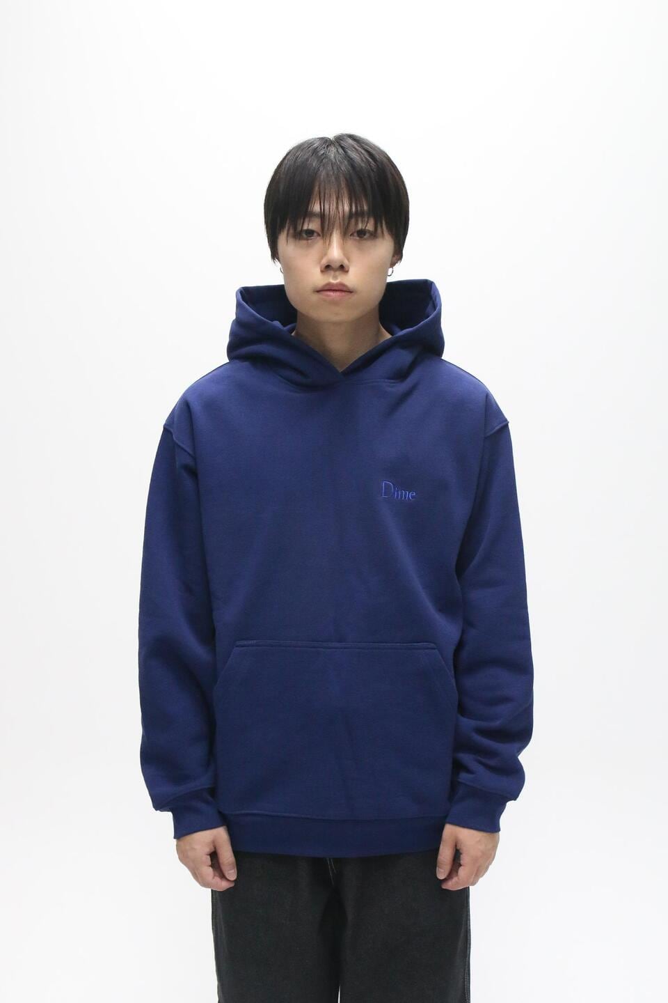 【DIME】 DIME CLASSIC LOGO HOODIE : NAVY