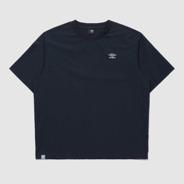半袖Tシャツ VQA UR121CWT32-DVY クラシック半袖ピステ / ダークネイビー