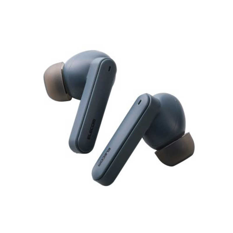 エレコム　ELECOM　ハイレゾ対応 完全ワイヤレスノイズキャンセリングヘッドホン ブルーブラック　LBT-TWS18BK