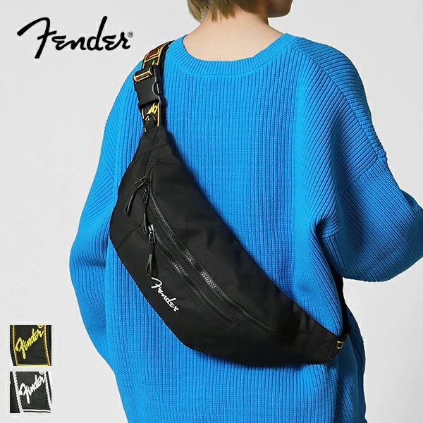 フェンダー Fender ボディバッグ モノグラムストラップ ウエストバッグ メンズ コーデュラ 950-6050 ブランド [正規取扱店]
