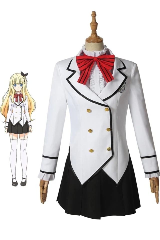 新タイプ追加 激安販売 寄宿学校ジュリエット juliet_anime ダリア学園 高等部 白猫寮 ジュリエットペルシア コスチューム[4249]