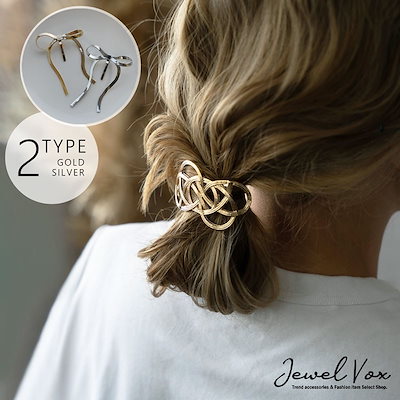 Qoo10] JEWEL VOX ポニーフック ヘアピン フック リボン : バッグ・雑貨
