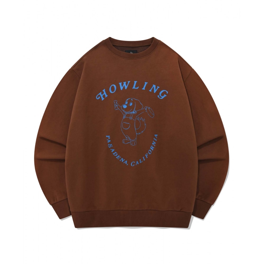 レトリーバークラブ カートゥーンパピークルーネック [ブラウン]