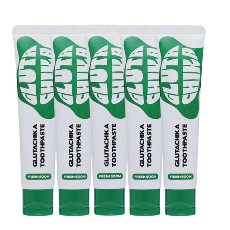 [5個セット100mlX5個] グルタチカ 歯磨き粉 韓国歯磨き粉 グルタチオン 口臭ケア 歯茎 虫歯 口臭 歯垢