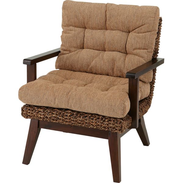 ソファー エルヴィ 1人掛 NRS-421 NRS-421 マホガニーとアバカのコンビネーション