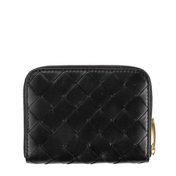 [] 女性用ジッパー二つ折り財布 (600874 VCPP2 8648)