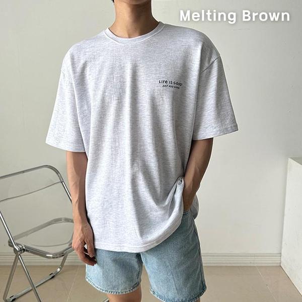 メンズオーバーフィット半袖Tシャツ プリント半袖Tシャツ d3