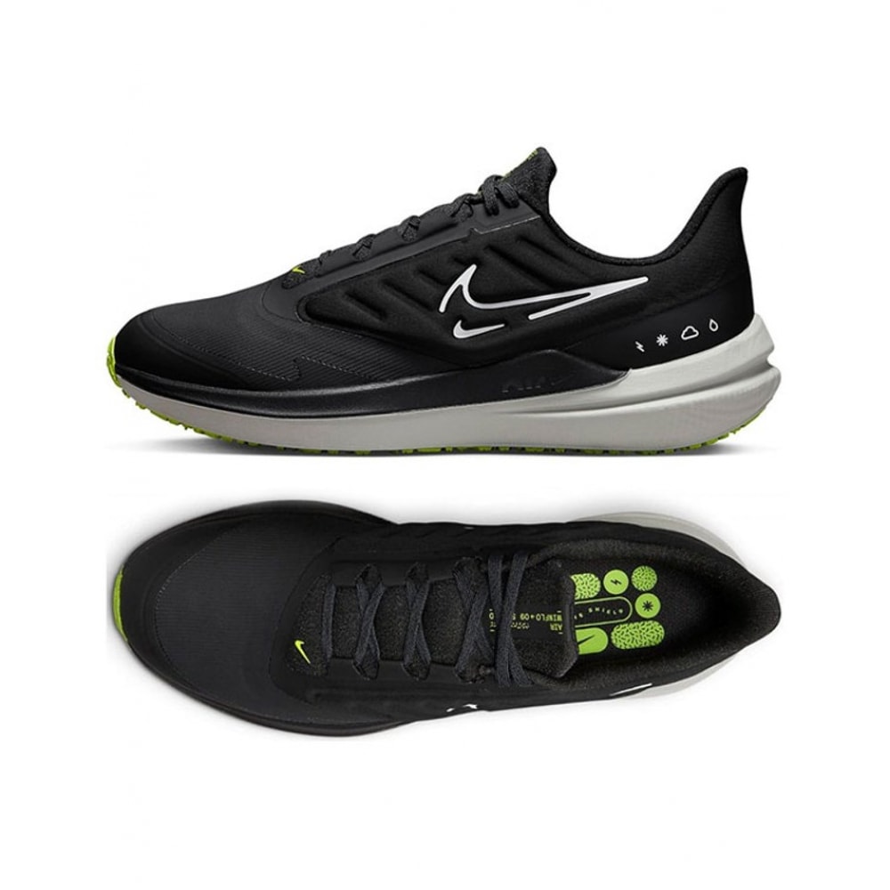 ナイキランニングシューズエアウィンフロー 9 シールド DM1106-001 PNA2410