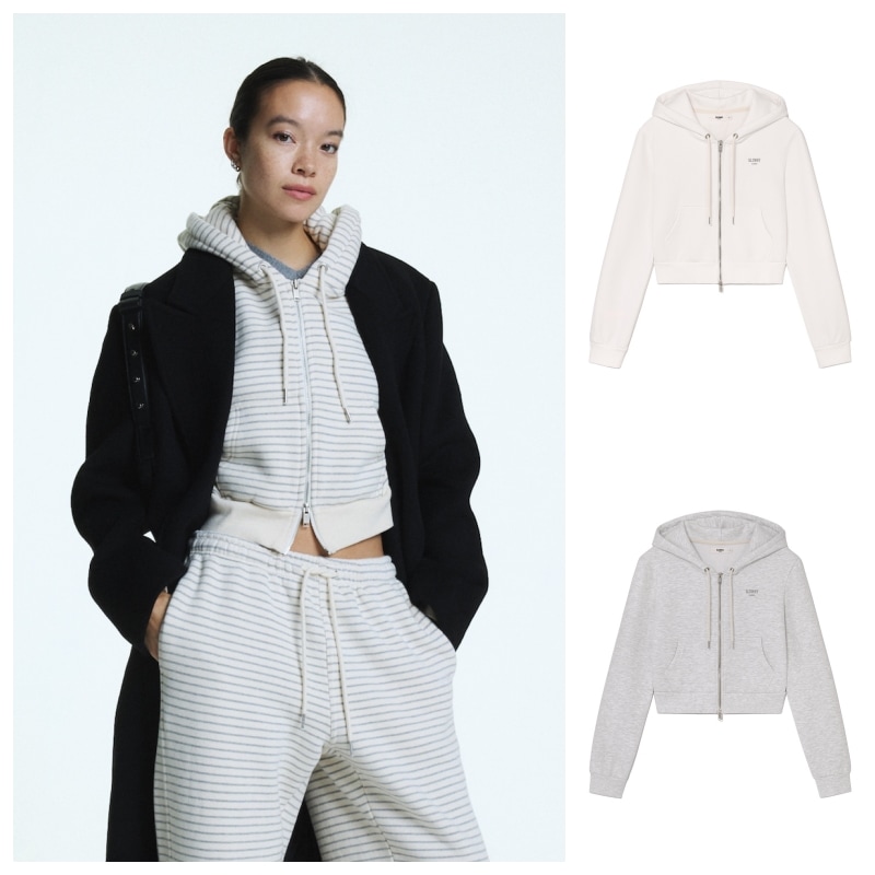 【GLOWNY】 G CROP ZIP UP : 3COLORSその他 アウター