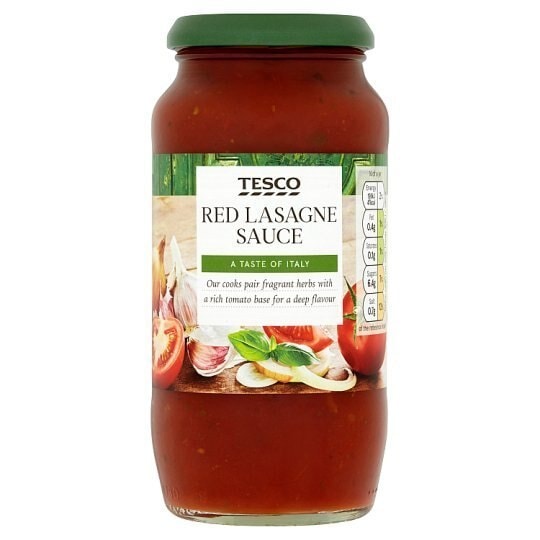 最愛 Red Tesco Lasagne 500g Sauce ソース・たれ - nanjilnursery.com