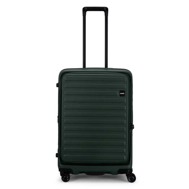 LOJEL　スーツケース Medium REFRESH ファスナータイプ 旅行日数目安：5泊～1週間 約70L(拡張時77L) Cubo フォレストグリーン　CUBO-M-REFRESH-FG