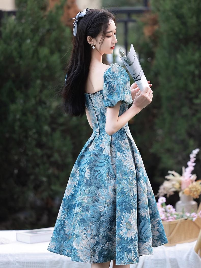 ドレス小さな2025年の油絵小さなドレスは着用できます通常大人の贈り物の登録に登録