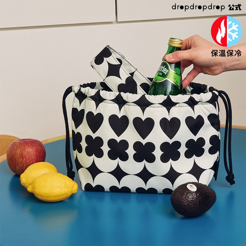 【dropdropdrop】ディリーバッグビーマイワンダーランド / ディリーバッグ / ランチバック/保冷バッグ