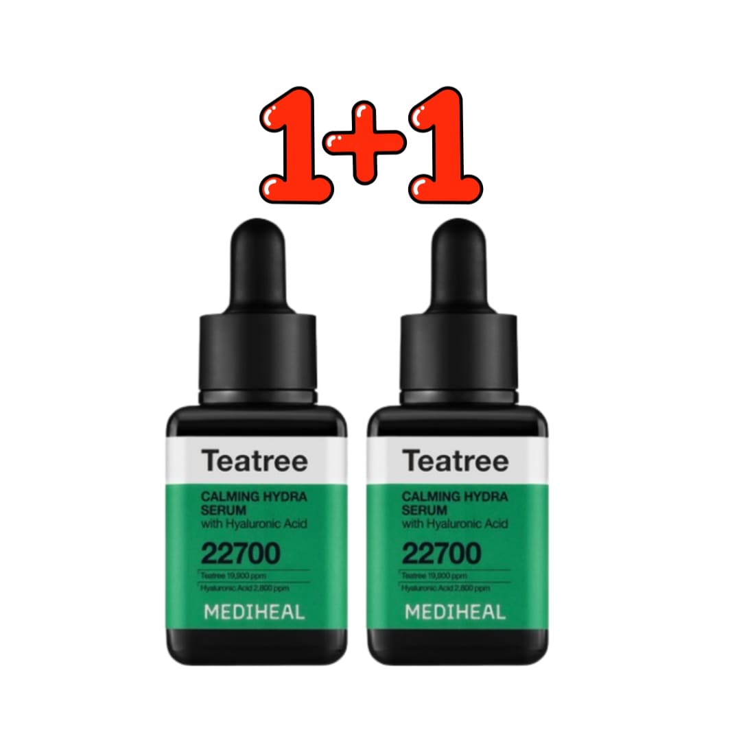 ティーツリー 鎮静 保湿 セラム 40ml+40ml