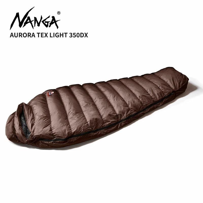 ナンガ 寝袋 ダウンシュラフ NANGA オーロラテックス ライト350DX AURORA TEX light 350DX ダウン 羽毛 ロングサイズ 防水