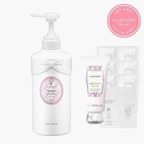[NEW]ホワイトフローラルシャンプー500ml （+ハンドクリーム30g本品,ヘアサンプル贈呈）