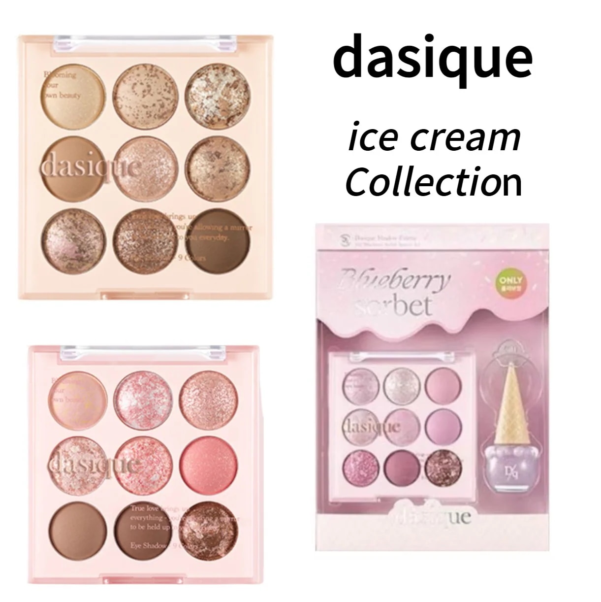 [dasique] シャドウパレット/アイスクリームICE CREAM コレクション