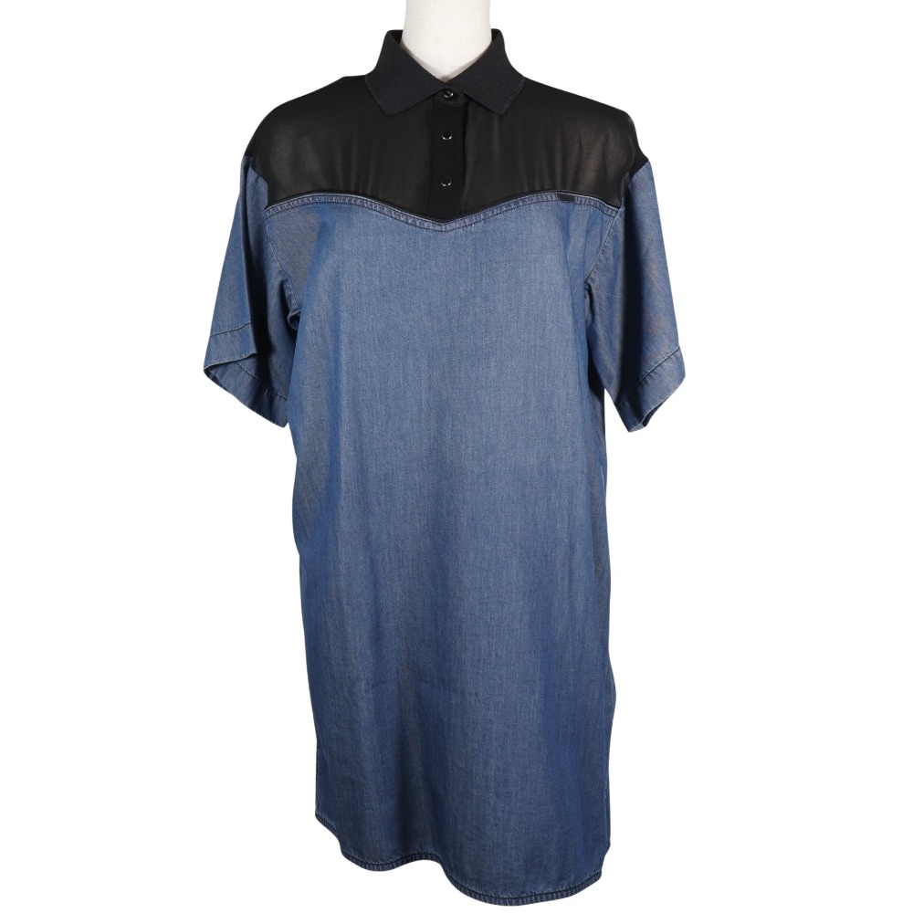 DE-MONIQUE DRESS XXS ワンピース デニム ポリエステル レディース 未使用 Sランク