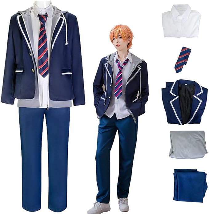 東雲彰人 コスプレ衣装 変装 仮装 忘年会 学園祭 ウィッグ 追加可