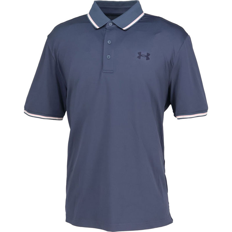 UA PLAYOFF 3.0 RIB POLO UAプレーオフ3.0 リブ ポロ ゴルフ ポロシャツ 1388156-044