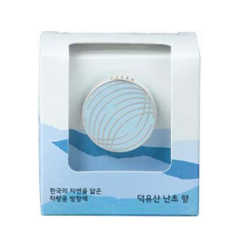 韓国の香り車両用芳香剤_ 徳裕山蘭香(本品1+詰め替え2個)