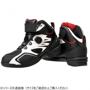 NS-36D ストリームシティーテック5 ライディングシューズ WH/RE 250 NS36D-250