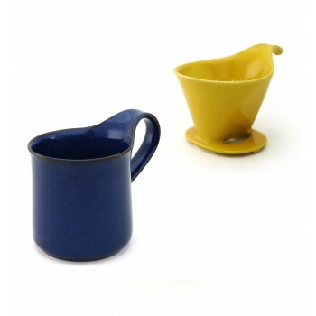 ZERO JAPAN（ゼロジャパン） ドリッパー＆カフェマグセット ドリッパートレイ付 DMZ-16 YP/JB