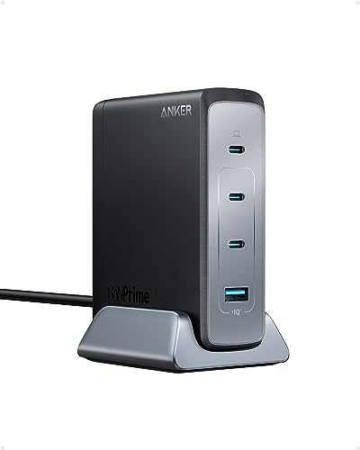 Anker Prime Desktop Charger (240W, 4 ports, GaN)(USB PD 充電器 USB-A & USB-C) iPad iPhone MacBook Andro