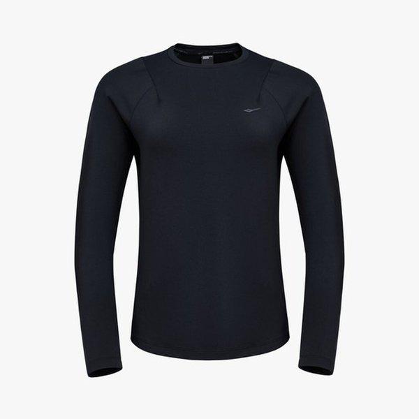 女性ミドル丈ベーシックラウンドTシャツ / PW3WT24F113_GN