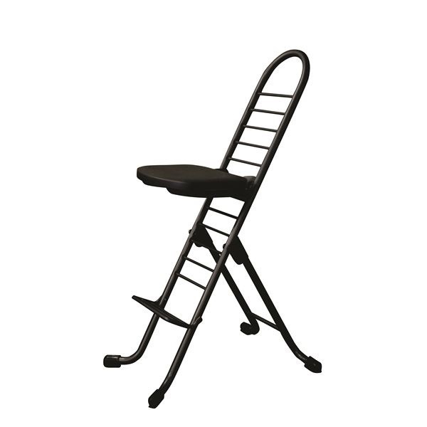 シンプル 折りたたみ椅子 ブラックブラック SH3184cm スチールパイプ プロワークチェア 16,214円