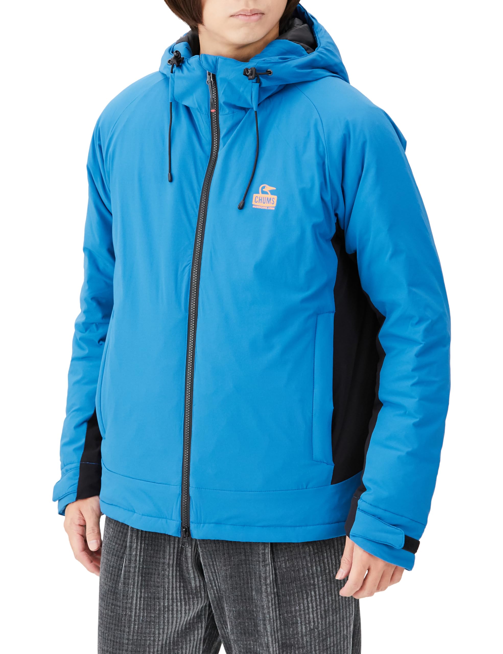[チャムス] アウター Airtrail Stretch Down Parka メンズ Blue XL