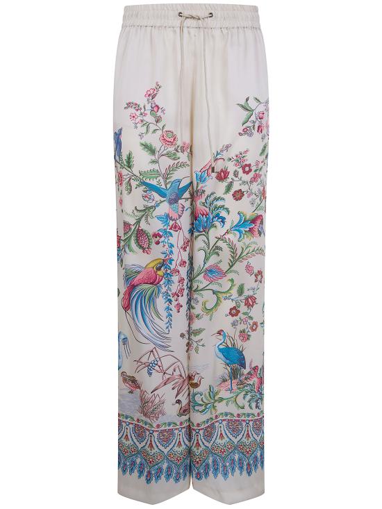 ETRO Women Straight Pants WREA0072 99SPSI6 X0802 PRINT BUTTER MULTICOLOR