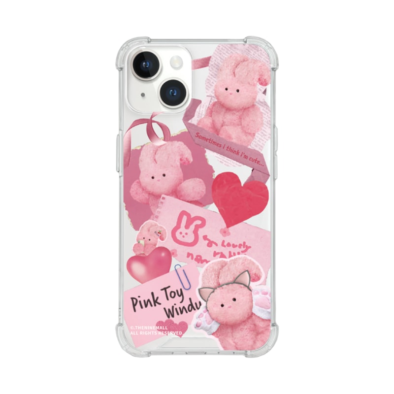 [IVE ガウル 着用] windy collage タンク クリア スマホ ケース 韓国 アイドル レディース 透明 iPhone