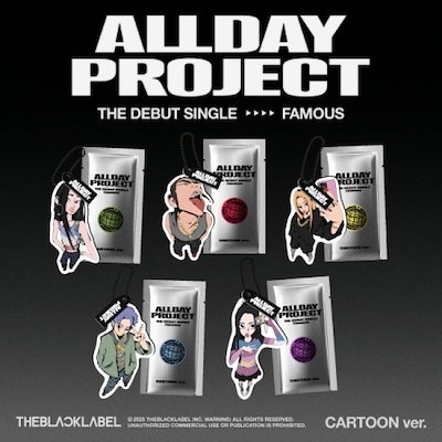 ALLDAY PROJECT ADP [CARTOON ver. 5種セット] Qoo10] [CARTOON ver. 5種セット] : KPOP