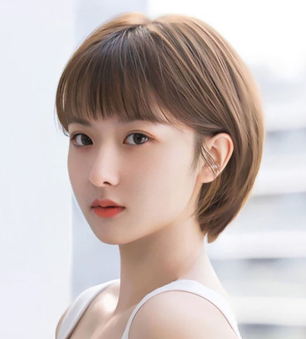 Qoo10] 前髪ウィッグ ショート 自然 おしゃれ